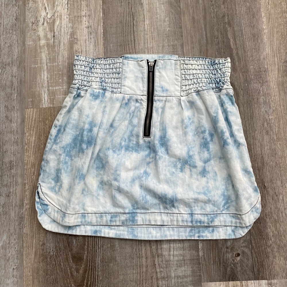 Roxy Light Wash Skirt